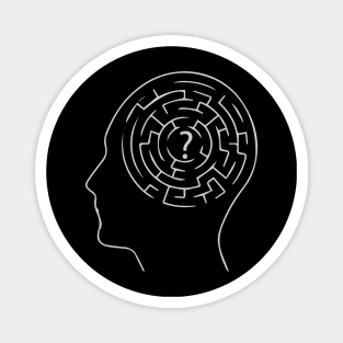 Maze Head Brain Magnet